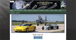 Desktop Screenshot of coldlakeairshow.com